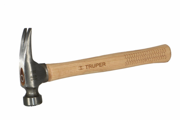 Молоток-гвоздодер Truper Калифорнийский 450гр. 430мм. рукоять деревянная увелич.рифл.боек 19989 в Екатеринбурге 