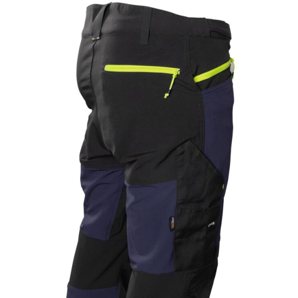 Брюки рабочие HOEGERT TAUBER 4-way stretch темно-синие M (50) HT5K813-M в Екатеринбурге