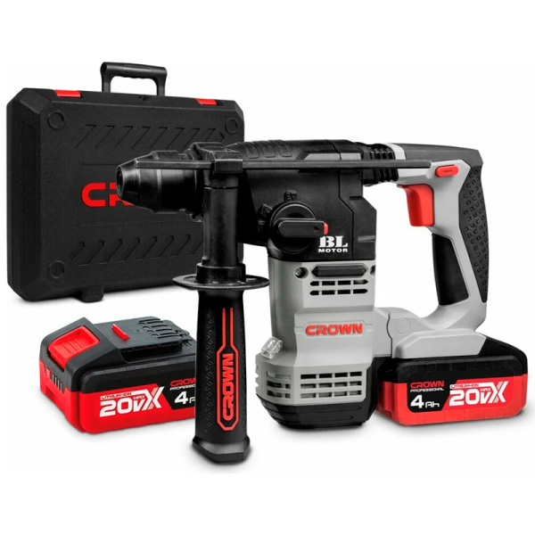 Аккумуляторный перфоратор CROWN CT28001HX-4 BMC в Екатеринбурге