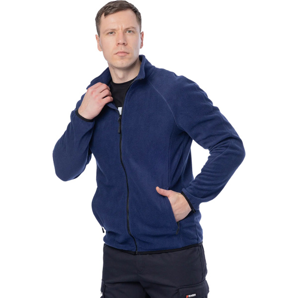 Толстовка флисовая Brodeks KS211, синий  (L) КА-00004101-L в Екатеринбурге