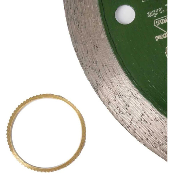 Круг алмазный SHYLD сплошной, по керамограниту и плитке, 125x22,23мм  30230 в Екатеринбурге