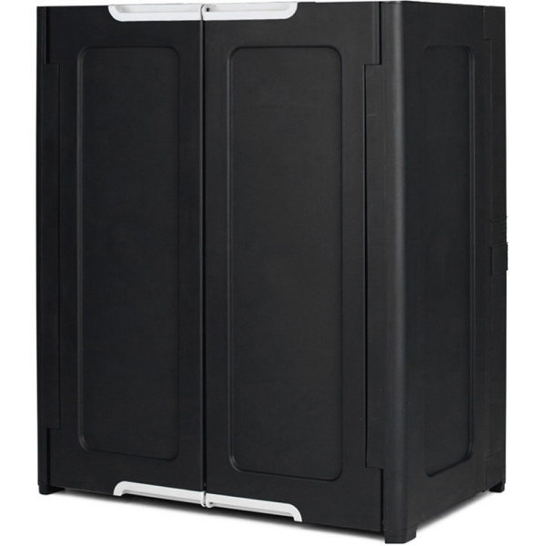 Шкаф из ПВХ "Keter" Мэджик черный 76,5х47х90см  17205249 в Екатеринбурге