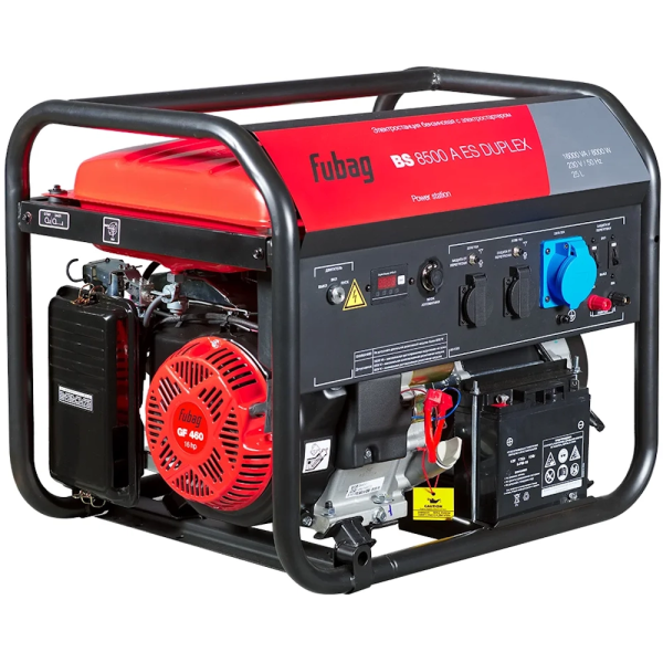 Бензогенератор FUBAG BS 8500 AES  DUPLEX 641002