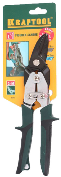 Ножницы Kraftool Universal 260мм, до 0,8мм, левые по металлу 2324-L_z01 в Екатеринбурге 