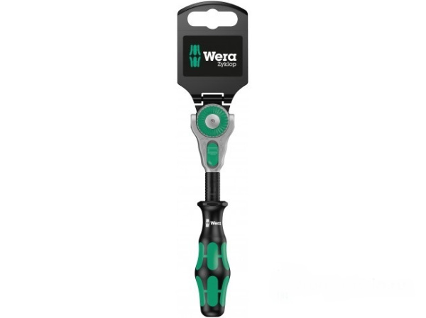 Трещотка 8000 A Zyklop Speed SB  DR 1/4"  x 152 мм, 72 зубца, держатель-еврослот WE-073260 в Екатеринбурге 