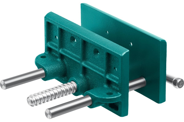 Тиски столярные винтовые KRAFTOOL 165мм. развод губок 115мм.  32718-150 в Екатеринбурге