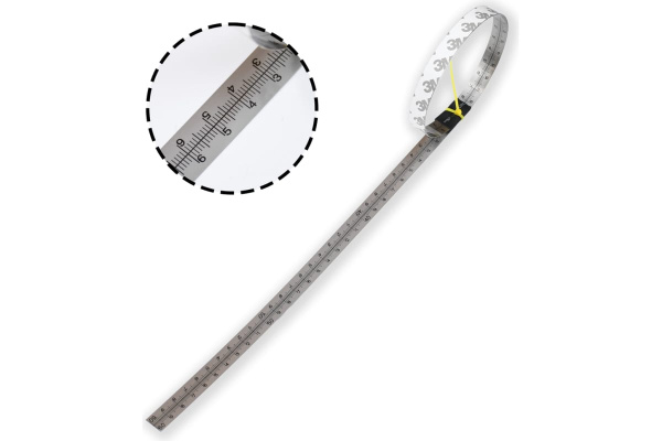 Линейка гибкая на клейкой основе Rubankov 10х1500мм. М00021522 в Екатеринбурге 