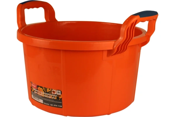 Ведро-корзина ударопрочное DECOR для строительных смесей 50л.  670-1150