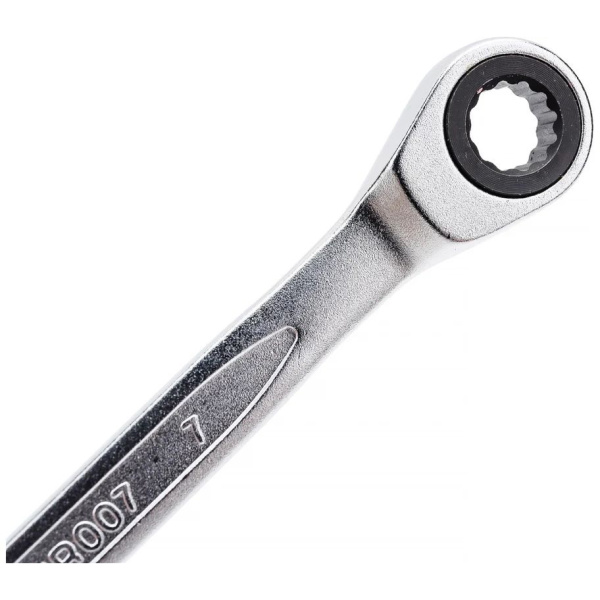 Ключ комбинированный шарнирный с трещоткой HOEGERT 7мм HT1R007 в Екатеринбурге 