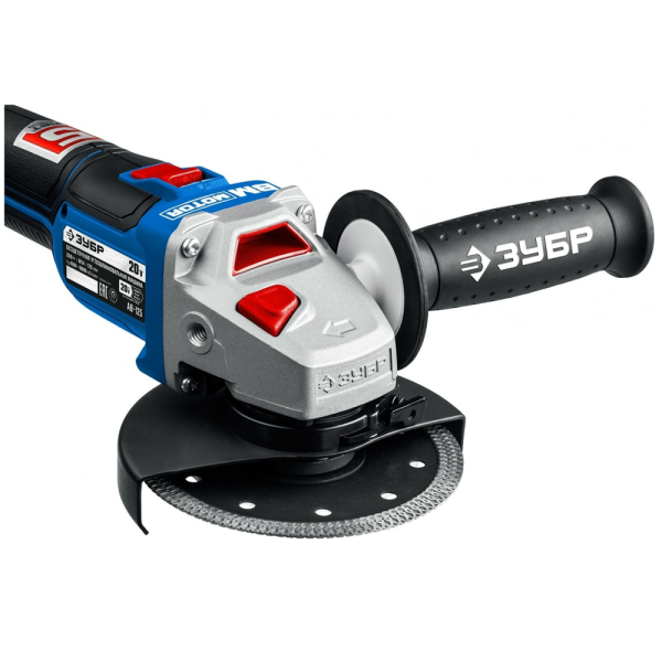 УШМ аккумуляторная  бесщеточная ЗУБР AB-125 в Екатеринбурге