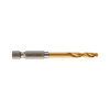 Сверло по металлу Milwaukee RedHEX HSS-G TiN 4.5мм (1шт)