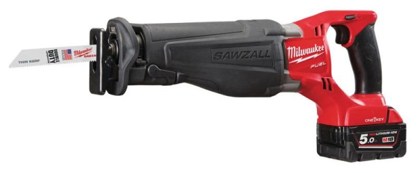Аккумуляторная сабельная пила Milwaukee M18 ONESX-502X FUEL ONE-KEY 4933451666