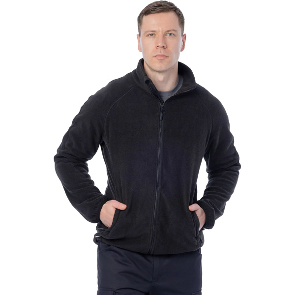 Толстовка флисовая Brodeks KS211, черный (XL) КА-00004046-XL в Екатеринбурге
