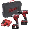 Набор инструмента Milwaukee M18 BPP2D-402C 4933447126