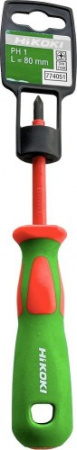 Отвертка диэлектрическая HiKOKI PH1х80мм 774051 в Екатеринбурге 