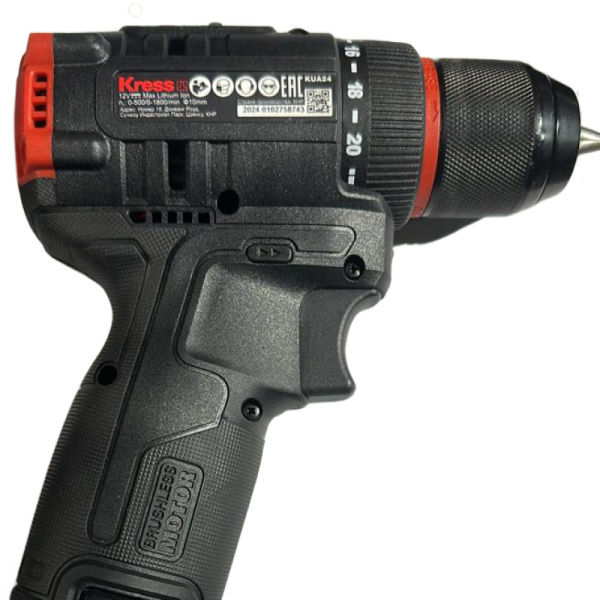 Дрель-шуруповерт аккумуляторная бесщеточная KRESS KUA24 в Екатеринбурге