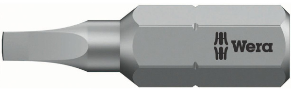 Бита "Wera" Z SQ 0/25мм. (квадрат) WE-066400 в Екатеринбурге