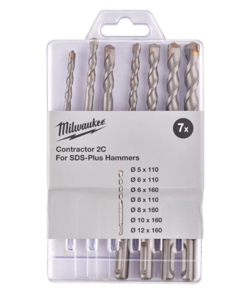 Набор буров SDS+ CONTRACTOR Milwaukee 4932471244
