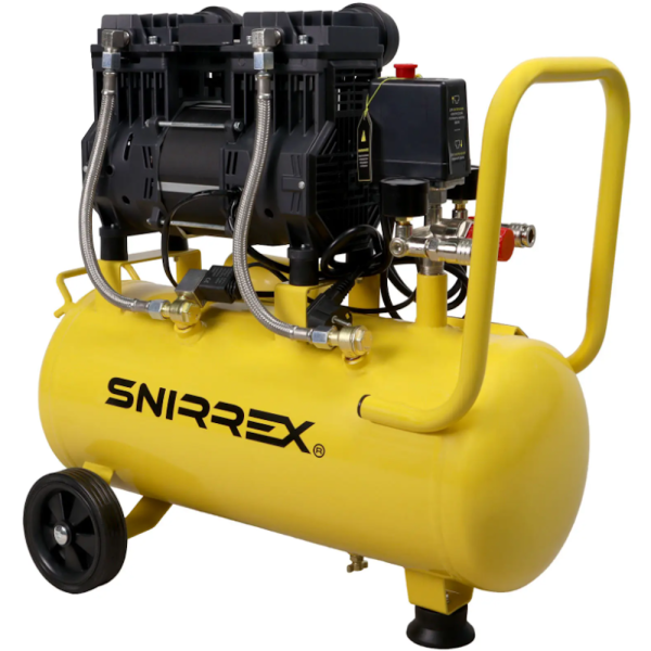 Компрессор SNIRREX SCL1.8-24/300 безмасляный, 1.8кВт, 8 бар, 24л., 2650об/мин, 300л/мин, 21кг в Екатеринбурге