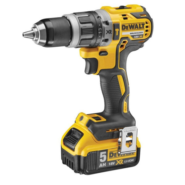 Аккумуляторная ударная дрель-шуруповерт, бесщеточная DeWalt DCD796P2