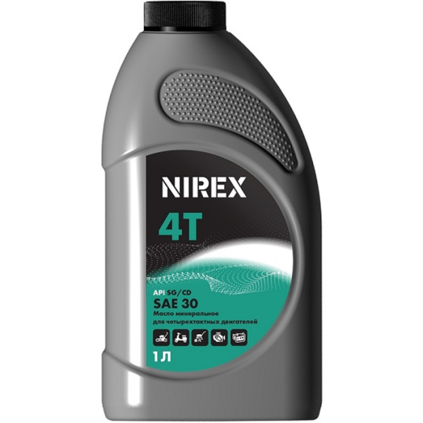 Масло NIREX 4-х тактное минеральное SAE 30 1 л NRX-32292 в Екатеринбурге