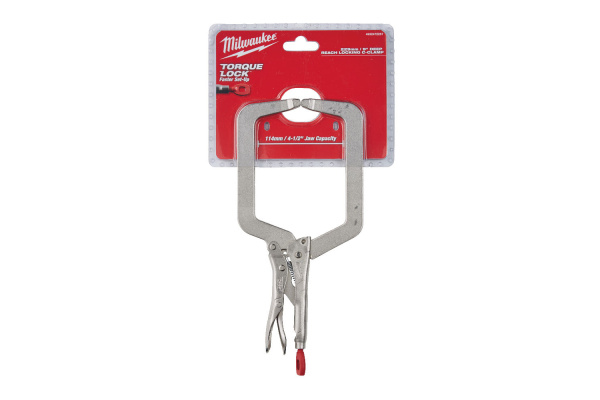 Ручной инструмент TORQUE LOCK струбцина тип С с неподвижными губками 9" (230мм) замена для 48223533