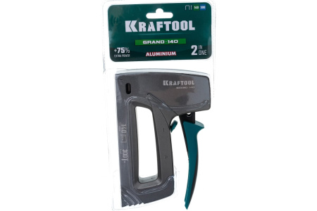 Степлер механический Kraftool тип 140 6-14мм., гвозди 16мм.. алюминиевый корпус  3194 в Екатеринбурге 