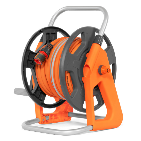 Катушка со шлангом 20м. и набором для полива DAEWOO DWR 1121 в Екатеринбурге