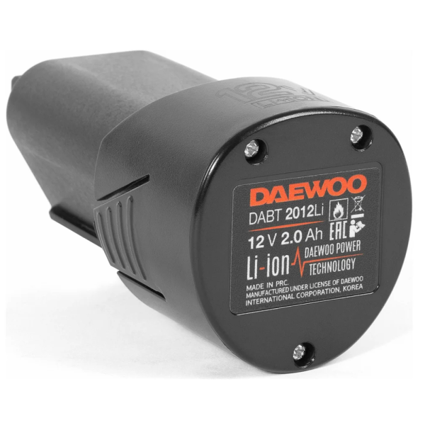 Батарея аккумуляторная DAEWOO Li-Ion, 12В, 2,0 А/ч   DABT 2012Li   в Екатеринбурге