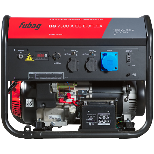 Бензогенератор FUBAG BS 7500 AES DUPLEX  641087 в Екатеринбурге
