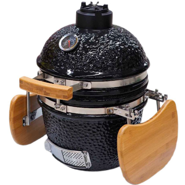 Гриль керамический TUSCAR SKL12 (31см, решетка-гриль, раздвижные столешницы, черный)