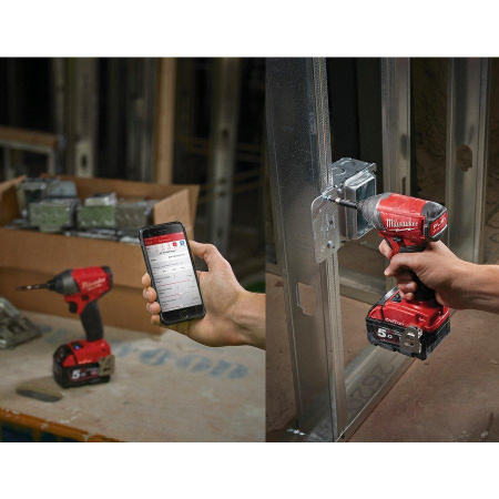 Аккумуляторный ударный винтоверт Milwaukee M18 ONEID-0X FUEL ONE-KEY 4933459196
