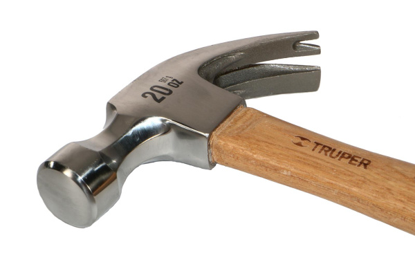 Молоток-гвоздодер Truper 500гр. 330мм. рукоять деревянная  16656 в Екатеринбурге 