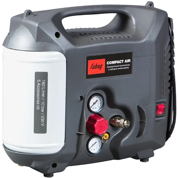 Компрессор FUBAG Compact Air + набор из 5 предметов  6412320 в Екатеринбурге