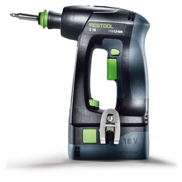 Аккумуляторная безударная дрель-шуруповерт, бесщеточная "FESTOOL" C 18 Plus 574738