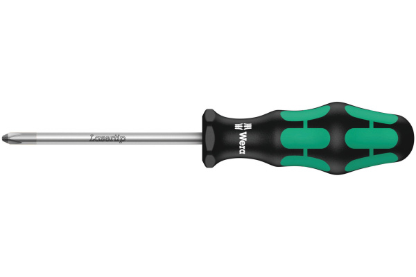 Отвертка Wera Kraftform Plus Lasertip PZ2х100мм.  WE-009315 в Екатеринбурге 