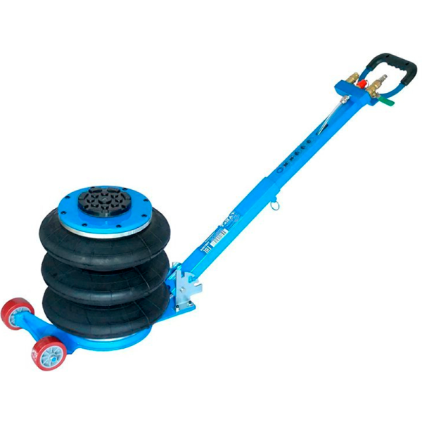 Домкрат пневматический "AE&T" 3т. 3-секционный с ручкой  Т08103А в Екатеринбурге