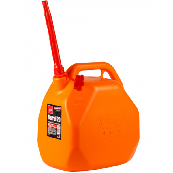 Канистра AEG BARREL усиленная для топлива оранжевая  20л 33628 в Екатеринбурге