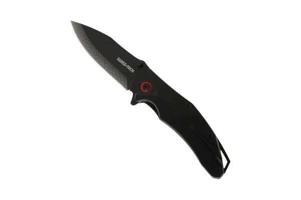 Нож складной SWISS+TECH Bi-Metal Carbide 9см., рукоять алюминий  ST012005 в Екатеринбурге 