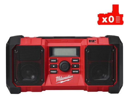 Аккумуляторный радиоприемник Milwaukee M18 JSR DAB+-0