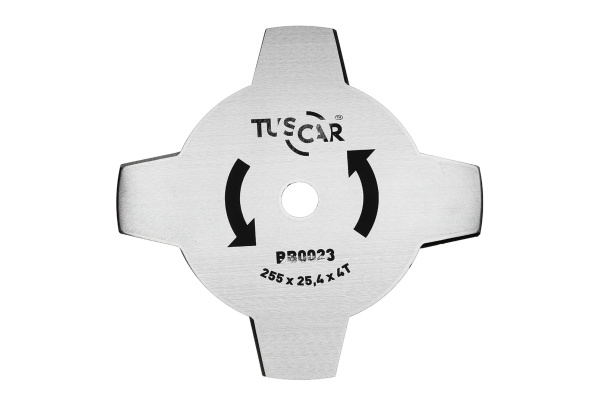 Нож для мотокосы BB0023 Standart 255x25,4x4T Multi TUSCAR 1030023212-4-2 в Екатеринбурге