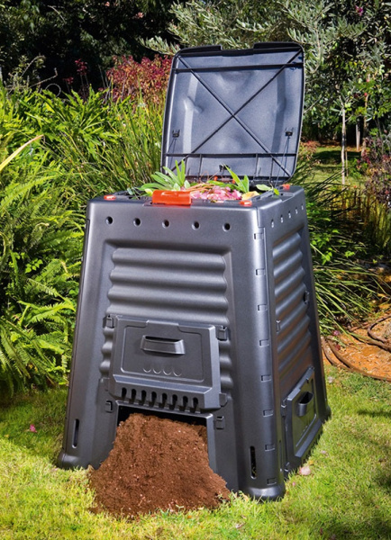 Компостер из ПВХ "Keter" Mega 87x87x107см 650л.  17184214 в Екатеринбурге