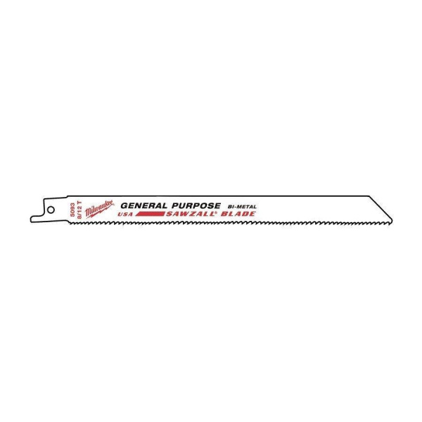 Полотно для сабельной пилы Milwaukee GP 200х3,2/2,1 48016093
