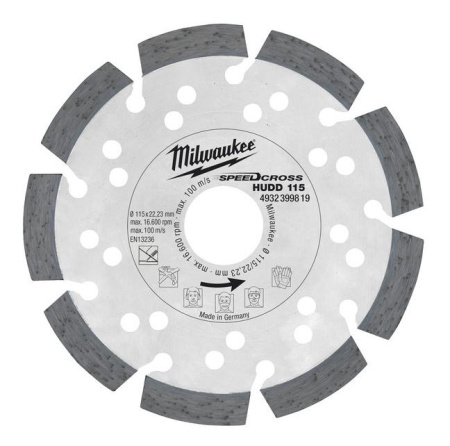 Алмазный диск HUDD 125 Milwaukee