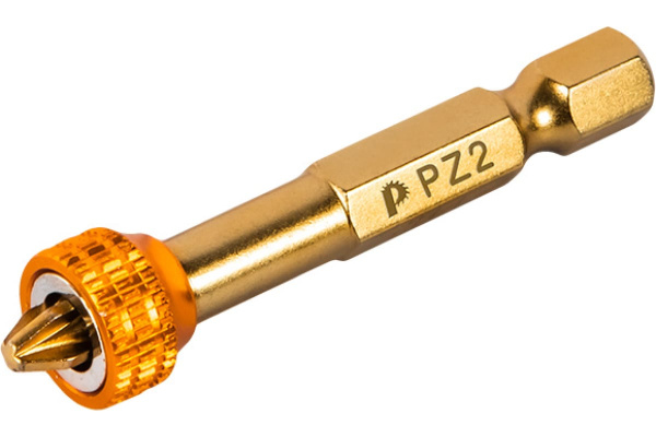 Бита с магнитным кольцом ПРАКТИКА РZ2-50мм Эксперт 1шт. в блистере 915-670