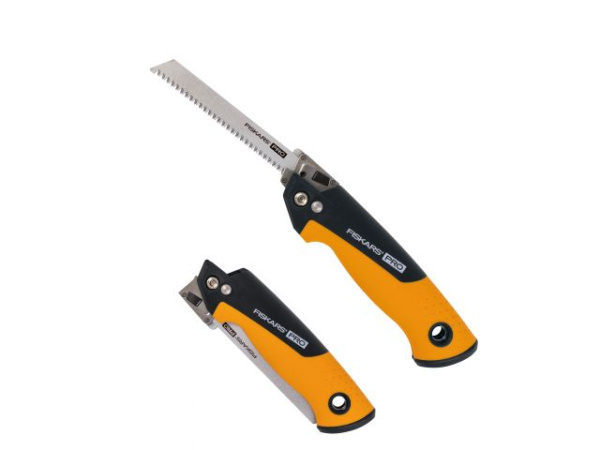 Пила универсальная складная 150мм 2 лезвия Fiskars PowerTooth  1062934 в Екатеринбурге 
