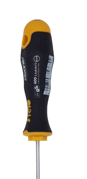 Отвертка Ergonic плоская шлицевая Felo 2,5X0,4X75 40002210 в Екатеринбурге 