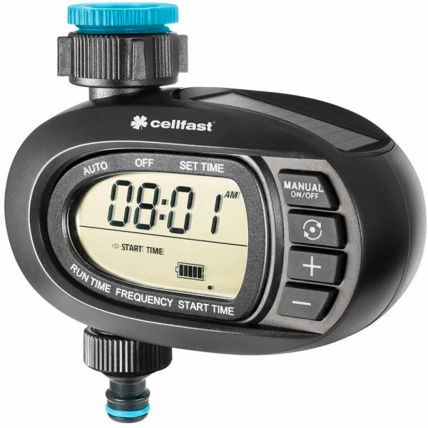 Солнечный контроллер полива ERGO CELLFAST 52-590