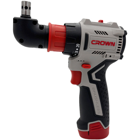 Аккумуляторная дрель-шуруповерт CROWN CT21129HQX-2 BMC в Екатеринбурге