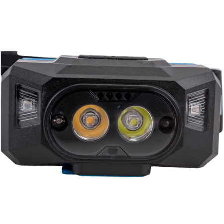 Налобный фонарь HOEGERT с датчиком движения и функцией Power Bank USB HT1E423 в Екатеринбурге